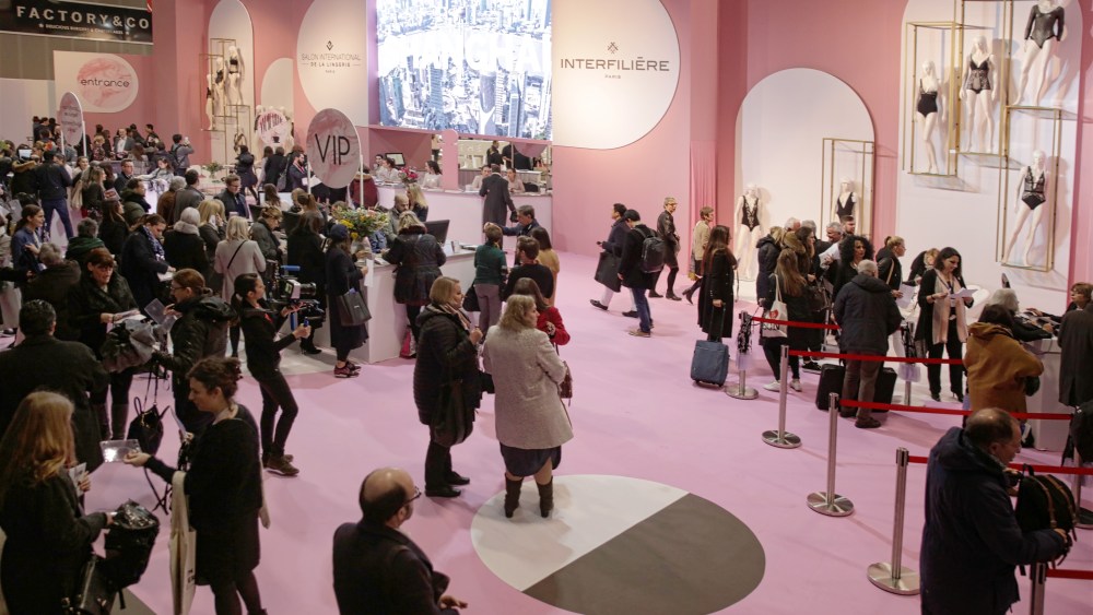 At the Salon International de la Lingerie and Interfilière