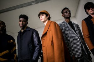 Backstage at Ermenegildo Zegna Men's Fall 2018