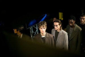 Backstage at Ermenegildo Zegna Men's Fall 2018