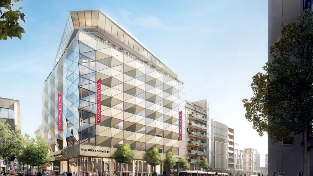 A rendering of the flagship in Luxembourg.
