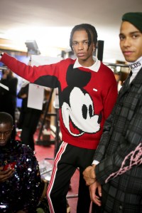 Backstage at GCDS Men's Fall 2018