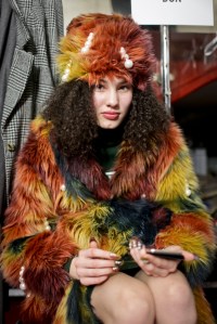 Backstage at GCDS Men's Fall 2018