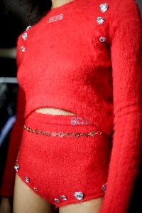 Backstage at GCDS Men's Fall 2018