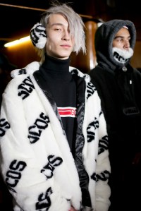 Backstage at GCDS Men's Fall 2018