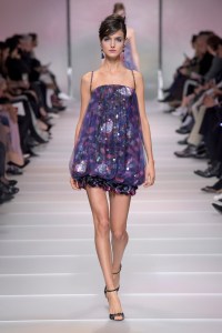 Blanca Padilla on the catwalk