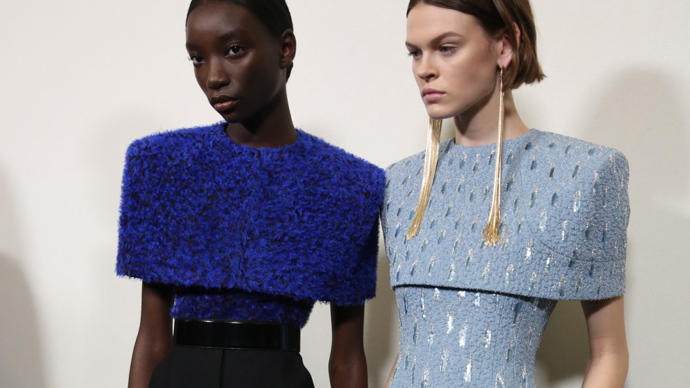Backstage at Givenchy Couture Spring 2018