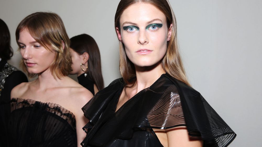 ÒItÕs about a strong, boyish girl in general,Ó said Guido Palau, working with Redken, referring to the beauty look at GivenchyÕs couture show. ÒSo thereÕs a lot of girls with haircuts, short hair. Some are going to have a beautiful chignon. Fashion is about individualism, and I really wanted [this] to feel boyish but [while] still just making the girl the most beautiful she could be.Ó Not much product was used on tresses here Ñ only a bit of Redken Wind Blown 05 dry hairspray. Ñ Jennifer Weil