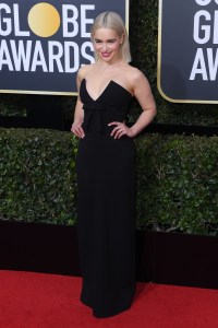 Emilia Clarke, Golden Globes 2018