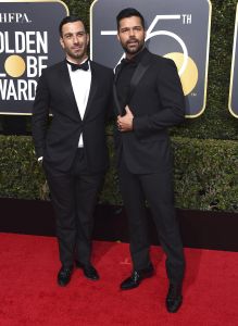 Jwan Yosef, Ricky Martin in Dior, Golden Globes 2018
