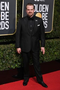 David Harbour, Golden Globes 2018
