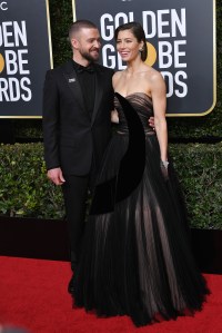 Justin Timberlake and Jessica Biel, Golden Globes 2018