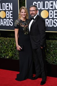 Nancy Carell and Steve Carell, Golden Globes 2018