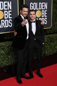 James Franco and Dave Franco, Golden Globes 2018