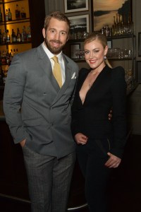 Chris Robshaw and Camilla Kerslake
