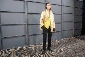 Backstage at Haider Ackermann Men's Fall 2018
