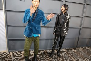 Backstage at Haider Ackermann Men's Fall 2018