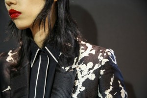 Backstage at Haider Ackermann Men's Fall 2018