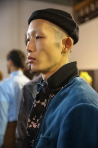 Backstage at Haider Ackermann Men's Fall 2018