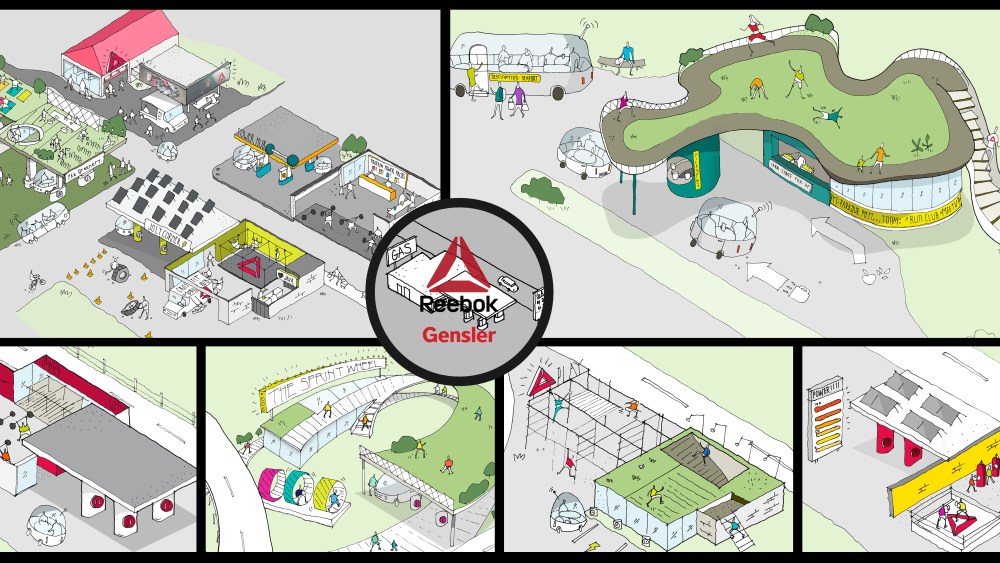 Reebok Wants to Start Conversations About Gas Stations