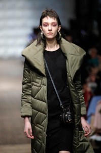 the Marina Hoermanseder Defile during 'Der Berliner Salon' AW 18/19 at Von Greifswald on January 18, 2018 in Berlin, Germany.