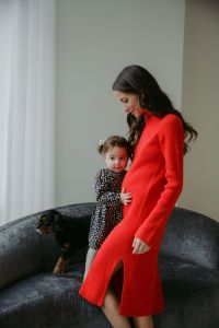 Arielle Charnas and daughter Ruby.