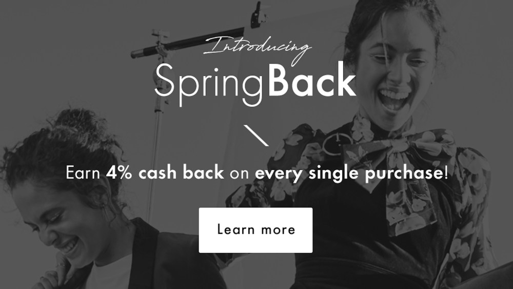 Spring.com Giving Back to Consumers