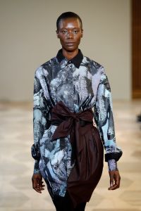 the Isabel Vollrath Defile during 'Der Berliner Salon' AW 18/19 at Kronprinzenpalais on January 18, 2018 in Berlin, Germany.