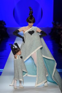 Ioni James Conran and Coco Rocha on the catwalk