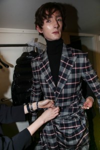 Backstage at Juun J Men's Fall 2018