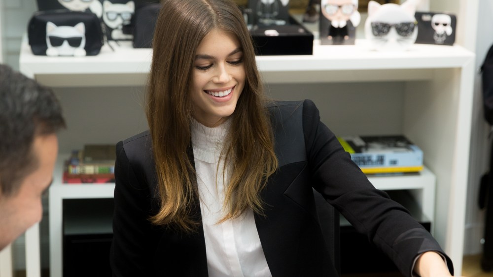 Kaia Gerber Designs Capsule Line With Karl Lagerfeld