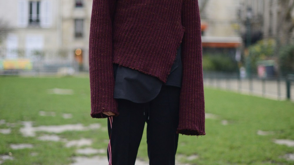 A shot from Kenneth Ning's new look book.