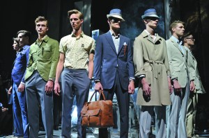 Looks from Dunhill Spring 2010.