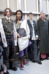 Backstage at Marni Men's Fall 2018