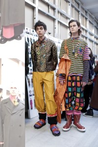 Backstage at Marni Men's Fall 2018