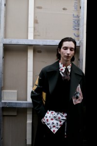 Backstage at Marni Men's Fall 2018