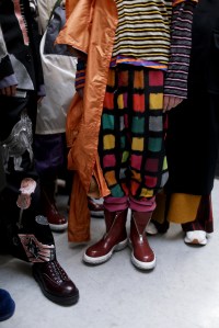 Backstage at Marni Men's Fall 2018