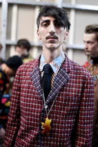 Backstage at Marni Men's Fall 2018