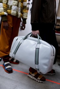 Backstage at Marni Men's Fall 2018