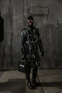 Backstage at Moschino Men's Fall 2018