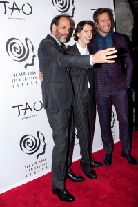 Luca Guadagnino, Timothee Chalamet, Armie Hammer