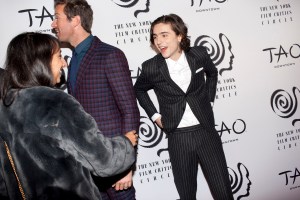 Armie Hammer and Timothee Chalamet