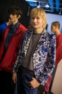 Backstage at Off-White Men's Fall 2018