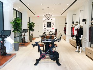 Peloton showroom