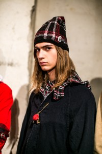 Backstage at Undercover Men's Fall 2018