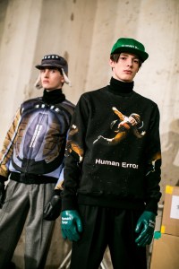 Backstage at Undercover Men's Fall 2018