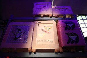 Prada setup for Men's Fall 2018