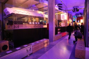 Prada setup for Men's Fall 2018