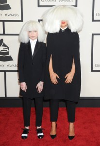 Maddie Ziegler and Sia Furler57th Annual Grammy Awards, Arrivals, Los Angeles, America - 08 Feb 2015The 57th Annual GRAMMY Awards