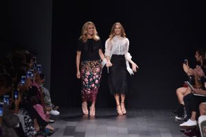 Keren Craig and Georgina Chapman on the catwalkMarchesa Couture show, Runway, Spring Summer 2018, New York Fashion Week, USA - 13 Sep 2017