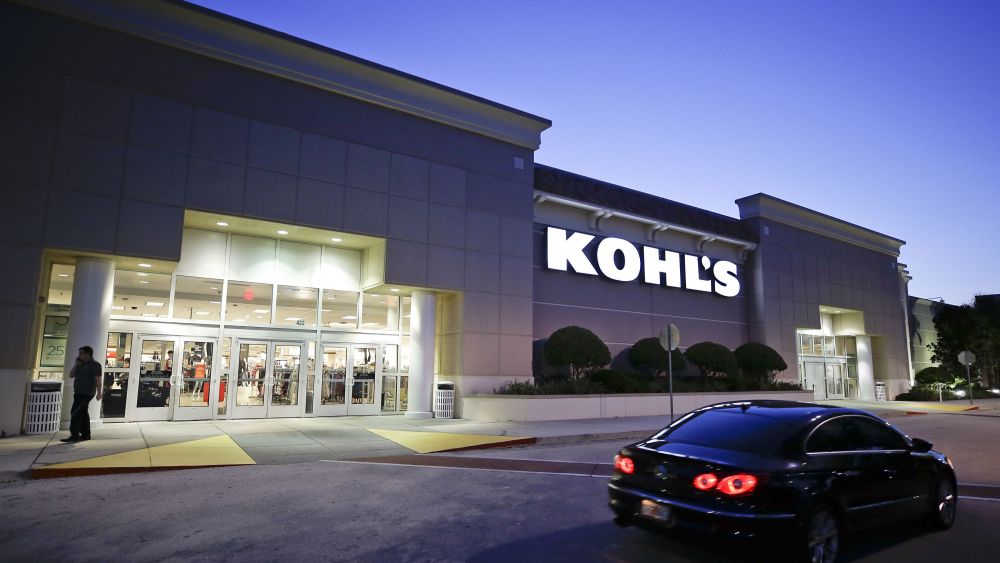 A car drives by the entrance of a Kohl's department store in Orlando, Fla. Retailers are trying to step up their game online and in person for the winter holidays, from dangling more discounts to livening up their stores. Kohl's says it's trying to woo new customers by making it more simple to shop, including being more clear about possible savingsRetail-Holiday, Orlando, USA - 22 Aug 2017
